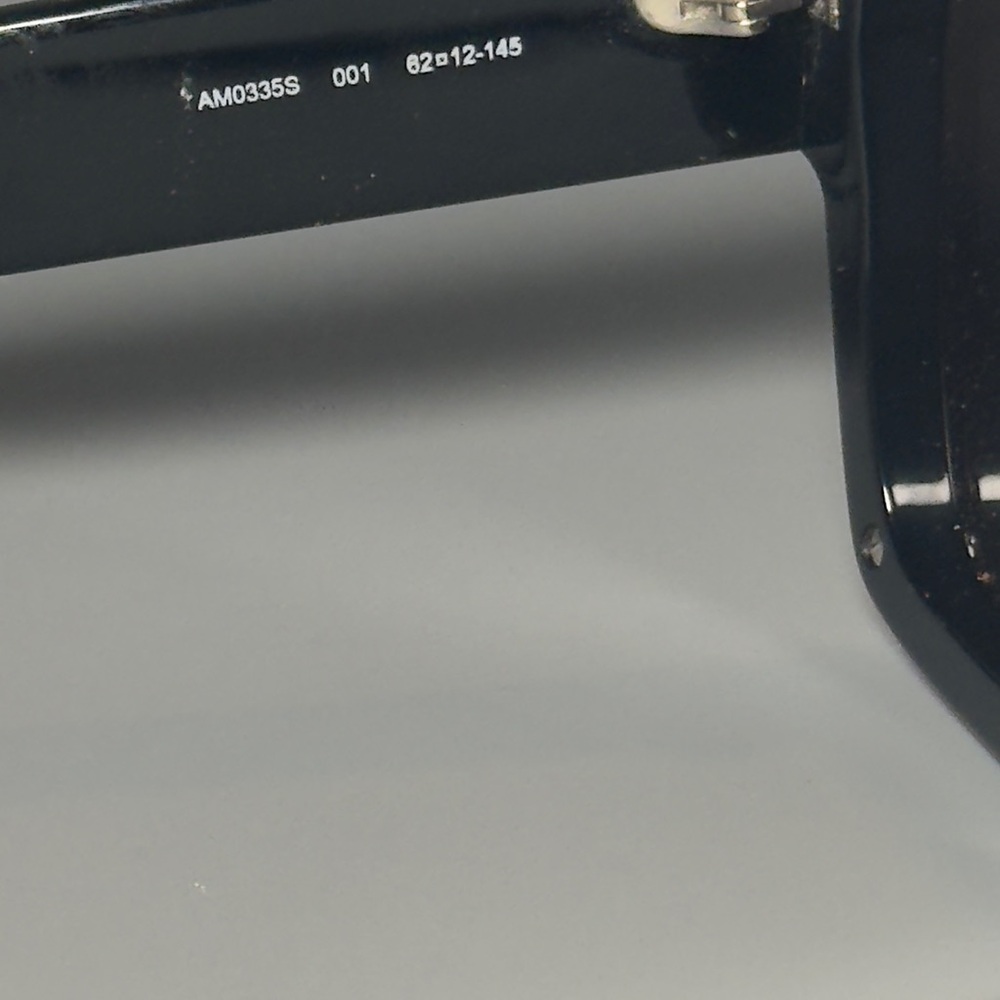 Alexander Mcqueen Black Rectangular Sunglasses - image 7